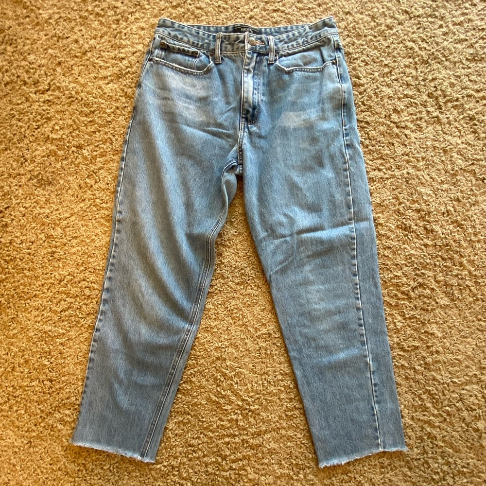 Forever 21 - Blue Cut Off Jeans (30X30)